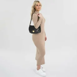 The Bridge Federica Schultertasche Leder 25 cm