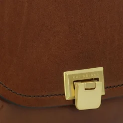 Best The Bridge Federica Umhängetasche Leder 20 cm marrone