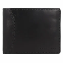 Outlet The Bridge Fillipo Geldbörse RFID Schutz Leder 13 cm nero