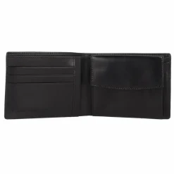 Outlet The Bridge Fillipo Geldbörse RFID Schutz Leder 13 cm nero