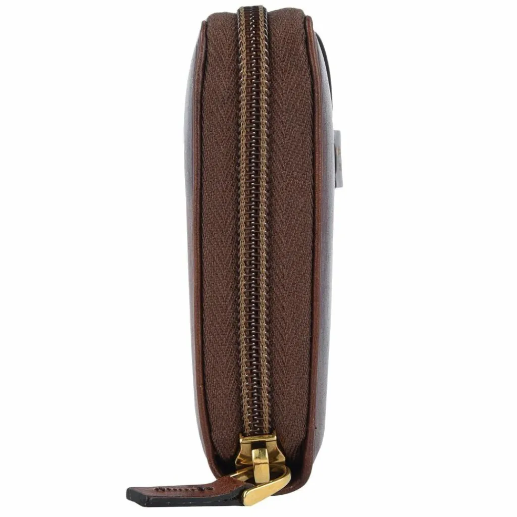 The Bridge Damengeldbörsen Querformat<Florentin Geldbörse Leder 18 cm brown-gold