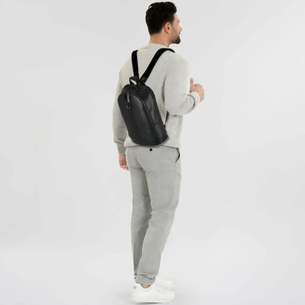 The Bridge Giacomo Daypack Leder 43 cm Laptopfach nero