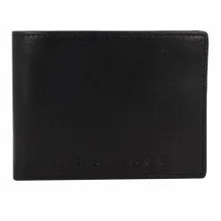 New The Bridge Giacomo Geldbörse Leder 13 cm nero