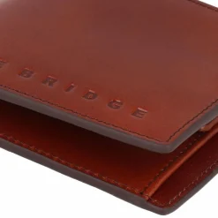 Herren The Bridge Giacomo Geldbörse RFID Schutz Leder 11 cm