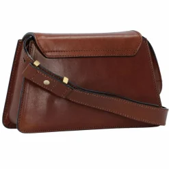The Bridge Umhängetaschen<Ginevra Umhängetasche Leder 24 cm marrone