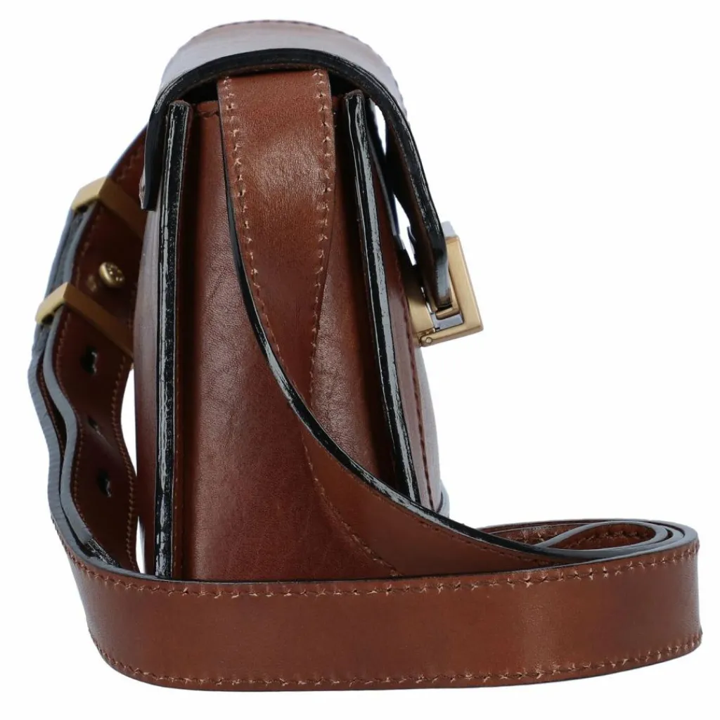 The Bridge Umhängetaschen<Ginevra Umhängetasche Leder 24 cm marrone