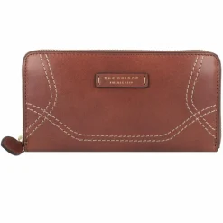 Damen The Bridge Giorgia Geldbörse Leder 19 cm