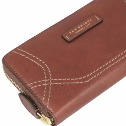 Damen The Bridge Giorgia Geldbörse Leder 19 cm