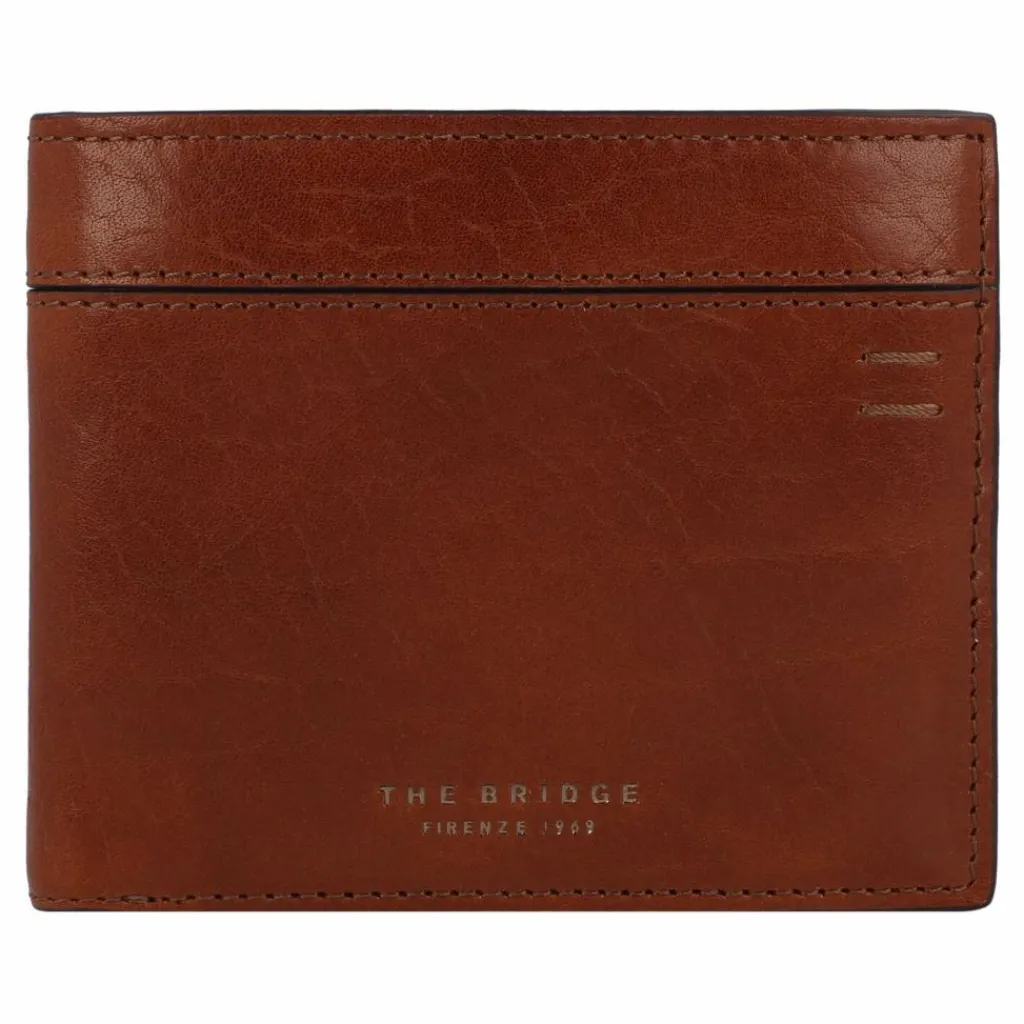 The Bridge Herrengeldbörsen Querformat<Giulio Geldbörse Leder 11.5 cm marrone