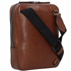 The Bridge Umhängetaschen<Giulio Umhängetasche Leder 21 cm marrone