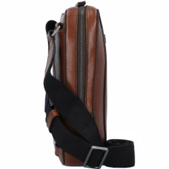The Bridge Umhängetaschen<Giulio Umhängetasche Leder 21 cm marrone