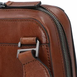 The Bridge Umhängetaschen<Giulio Umhängetasche Leder 21 cm marrone