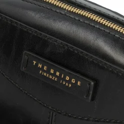 The Bridge Umhängetaschen<Gloria Umhängetasche Leder 20 cm nero