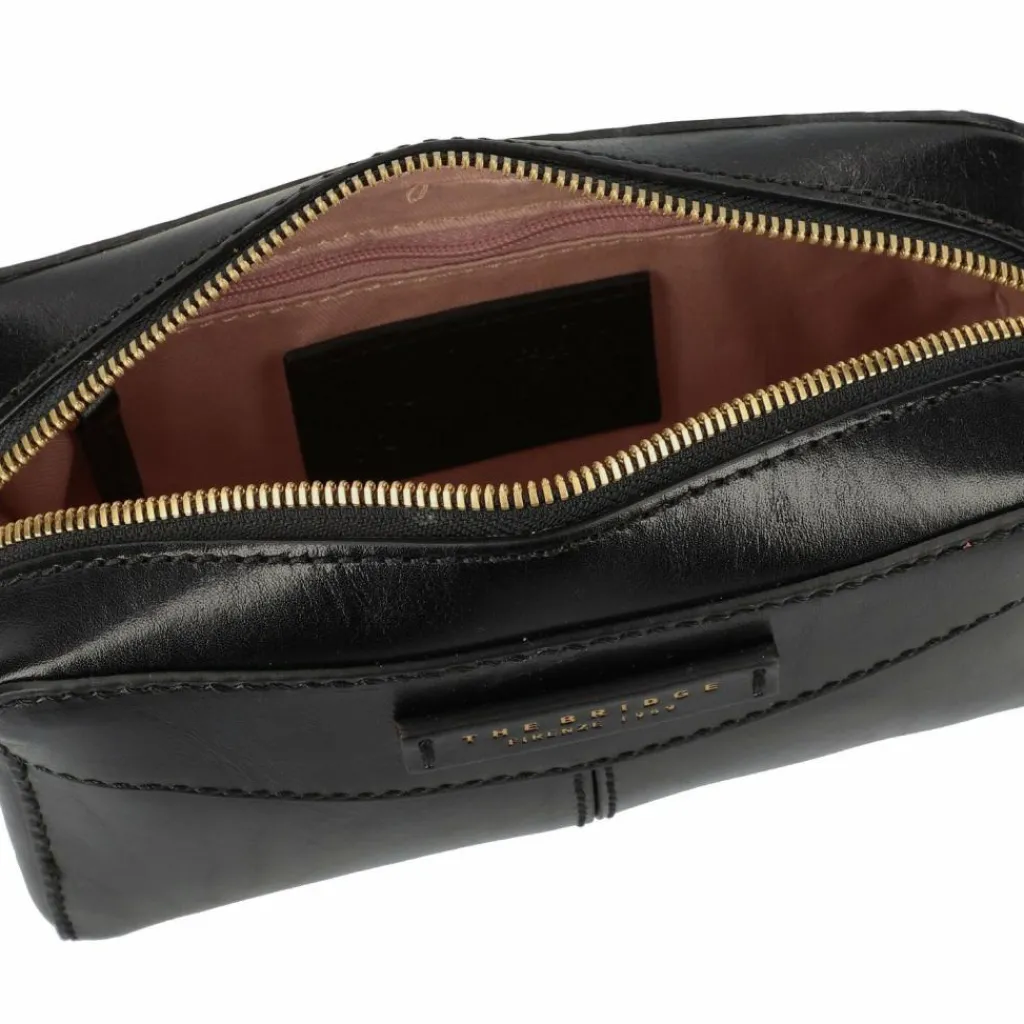 The Bridge Umhängetaschen<Gloria Umhängetasche Leder 20 cm nero