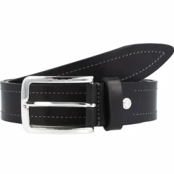 Online The Bridge Gürtel Leder black-ruthenium