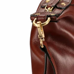 The Bridge Henkeltaschen<Icons Handtasche Leder 39 cm marrone