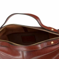 The Bridge Henkeltaschen<Icons Handtasche Leder 39 cm marrone