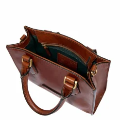 The Bridge Shopper|Henkeltaschen<Ida Shopper Tasche Leder 36 cm marrone