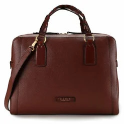 The Bridge Ines Aktentasche Leder 36 cm Laptopfach marrone