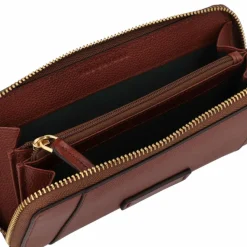 The Bridge Damengeldbörsen Querformat<Ines Geldbörse Leder 19 cm marrone