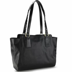 Clearance The Bridge Ines Schultertasche Leder 31 cm nero
