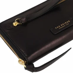 Sale The Bridge Ingrid Geldbörse Leder 20 cm nero