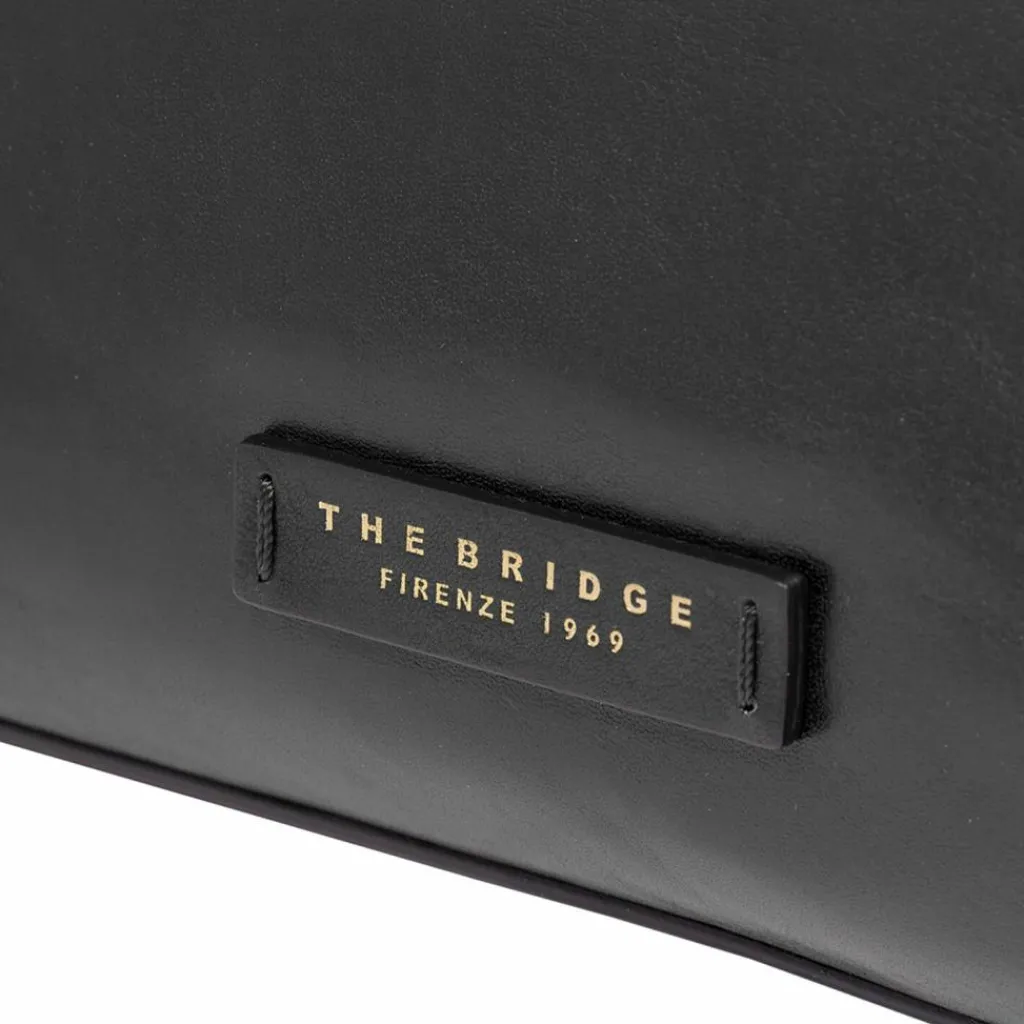 Discount The Bridge Ingrid Schultertasche Leder 29 cm nero