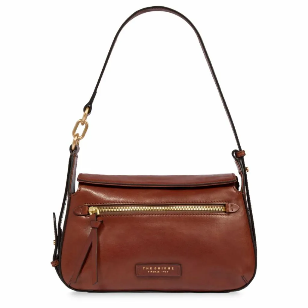 The Bridge Ingrid Schultertasche Leder 29 cm