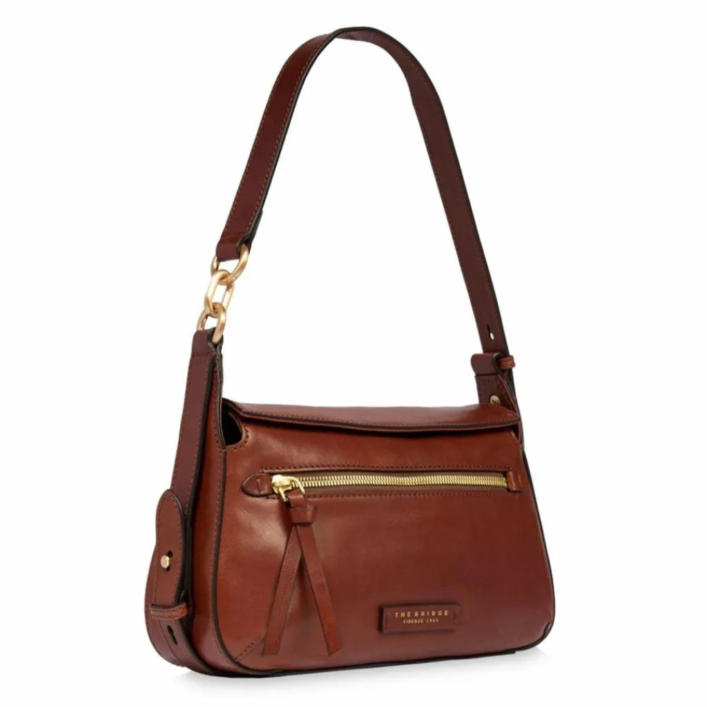 The Bridge Ingrid Schultertasche Leder 29 cm
