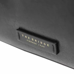 Discount The Bridge Ingrid Schultertasche Leder 31 cm nero