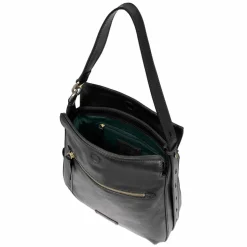 Discount The Bridge Ingrid Schultertasche Leder 31 cm nero
