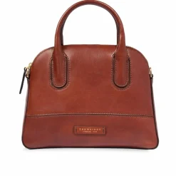 Hot The Bridge Iolanda Handtasche Leder 28 cm marrone