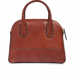 Hot The Bridge Iolanda Handtasche Leder 28 cm marrone