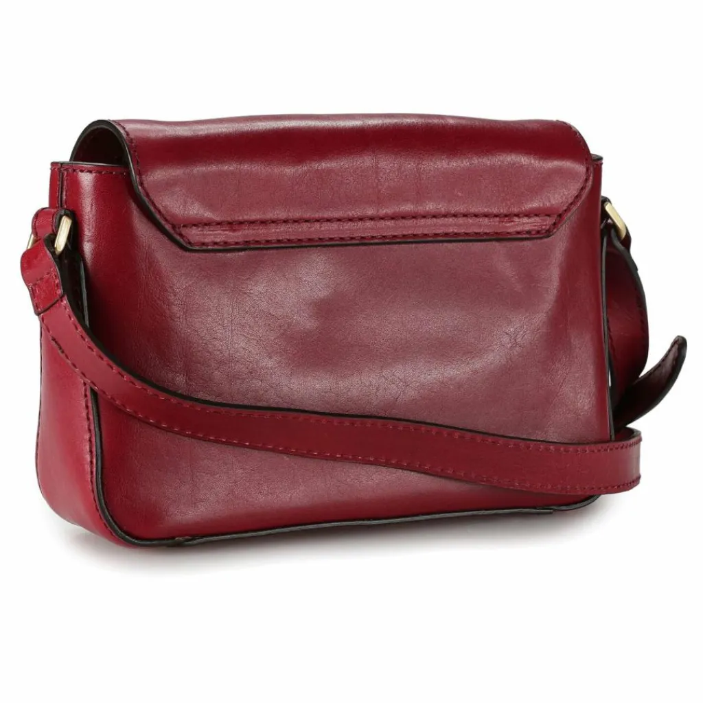 Outlet The Bridge Iolanda Umhängetasche Leder 23.5 cm rosso