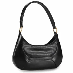 The Bridge Schultertaschen|Henkeltaschen<Isabella Schultertasche Leder 30 cm nero