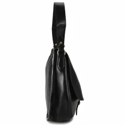 The Bridge Schultertaschen<Isadora Schultertasche Leder 30 cm nero