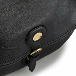 The Bridge Schultertaschen<Isadora Schultertasche Leder 30 cm nero