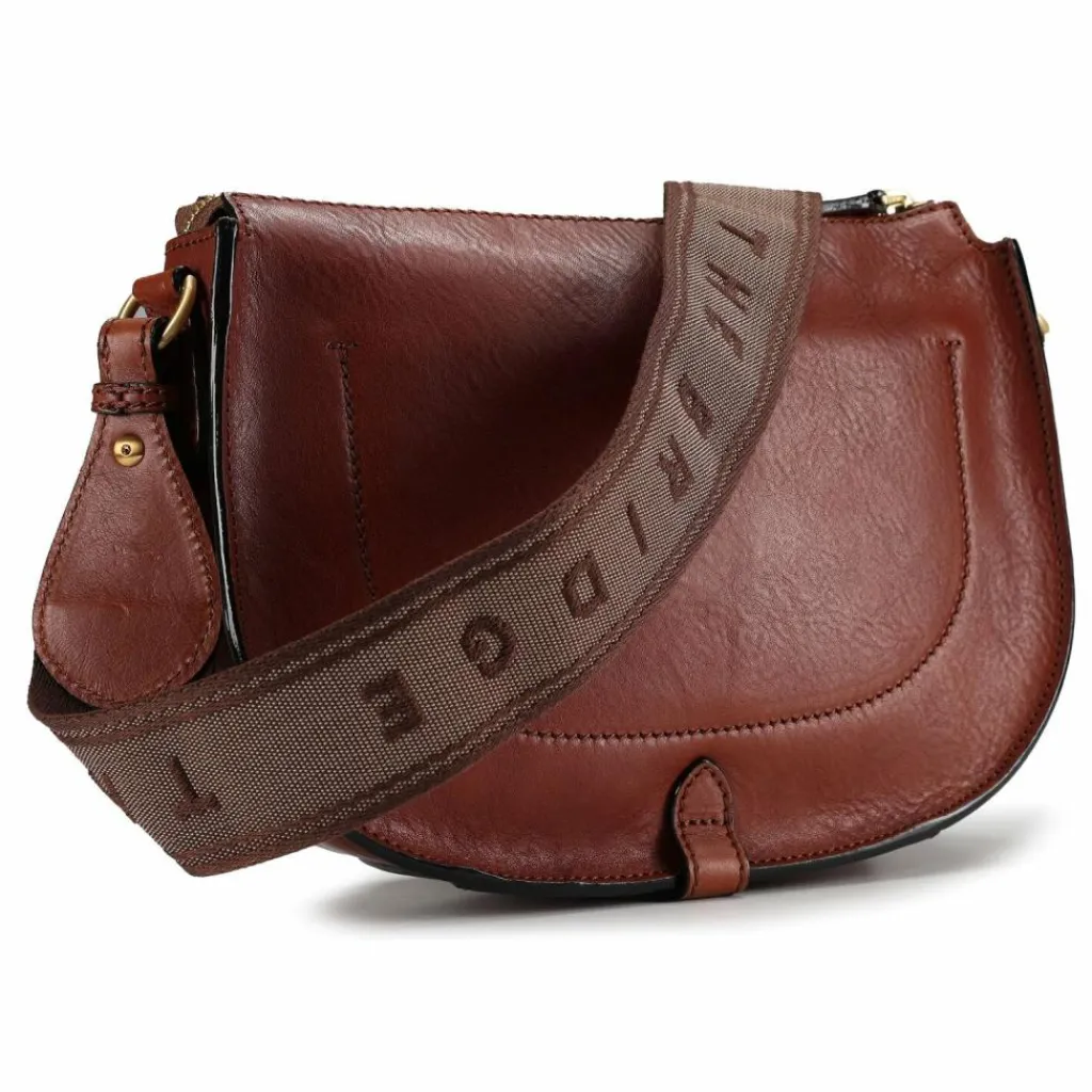 Hot The Bridge Isadora Umhängetasche Leder 27 cm marrone