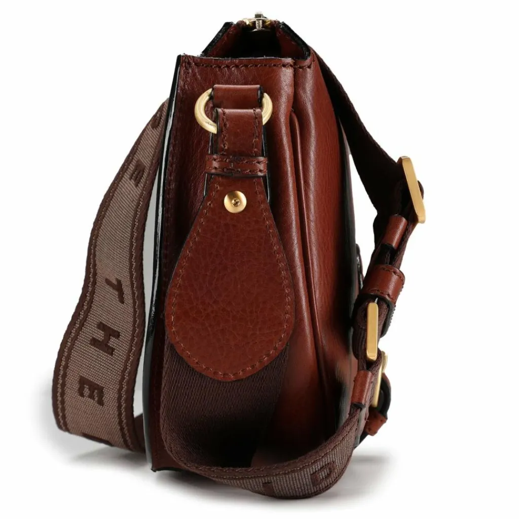 Hot The Bridge Isadora Umhängetasche Leder 27 cm marrone
