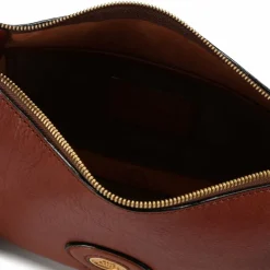 Hot The Bridge Isadora Umhängetasche Leder 27 cm marrone