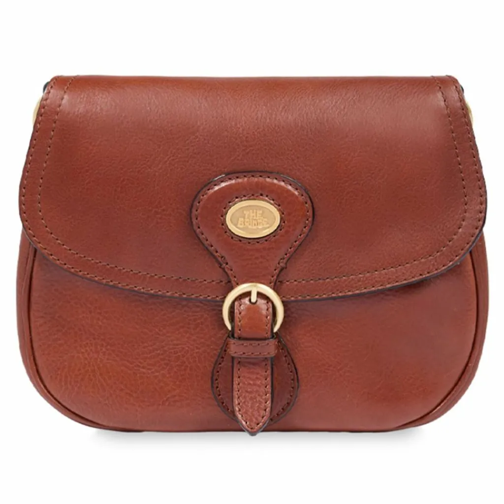 The Bridge Umhängetaschen<Isadora Umhängetasche Leder 23 cm marrone