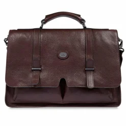 The Bridge Isaia Aktentaschen Messenger Leder 43 cm Laptopfach