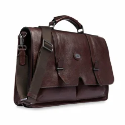 The Bridge Isaia Aktentaschen Messenger Leder 43 cm Laptopfach