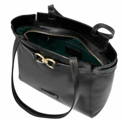 Best The Bridge Isotta Shopper Tasche Leder 30 cm nero
