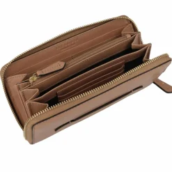 Damen The Bridge Lucrezia Geldbörse Leder 19 cm