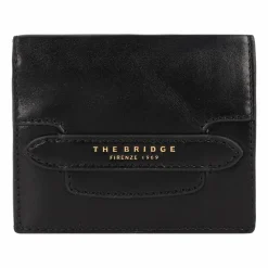 Discount The Bridge Lucrezia Geldbörse RFID Schutz Leder 11 cm nero