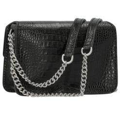 The Bridge Lucrezia Schultertasche Leder 19 cm nero