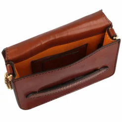 The Bridge Henkeltaschen|Schultertaschen<Lucrezia Schultertasche Leder 18.5 cm marrone