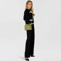 Best The Bridge Lucrezia Schultertasche Leder 18.5 cm pistacchio