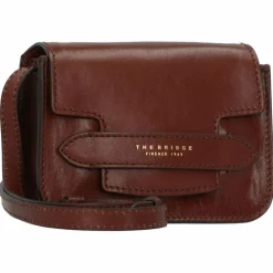 The Bridge Umhängetaschen<Lucrezia Umhängetasche Leder 18 cm brown-gold